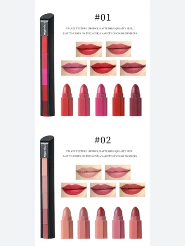 Image of 3 in 1 Makeup Deal: Sunisa Foundation, Yanqina Liner & 5-in-1 Lipstick Pen