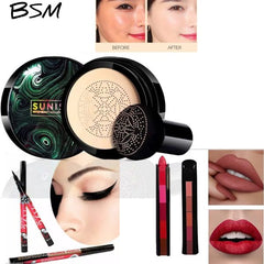 Image of 3 in 1 Makeup Deal: Sunisa Foundation, Yanqina Liner & 5-in-1 Lipstick Pen