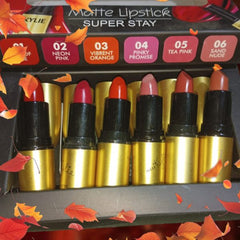 Image of 6 In 1 Kylie Matt Lipstick Kit