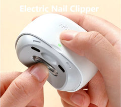 Image of Electric Automatic Nail Clippers With Light Trimmer