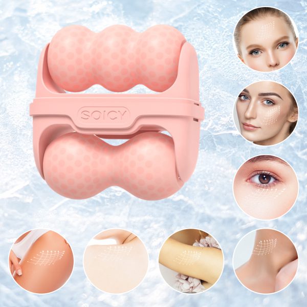 Image of Cool Roller for Face-Reusable Double-Head Ice Facial Roller for Brightening Complexion