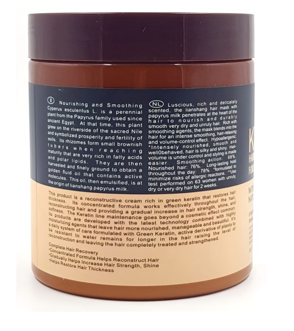Keratin Hair Mask – Scalp Balance for Healthy Hair, 500ml