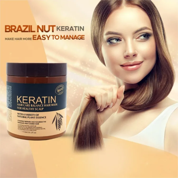 Image of Keratin Hair Mask – Scalp Balance for Healthy Hair, 500ml