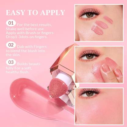 Image of Matte Silky Liquid Blush - Long-Lasting Natural Cheek Makeup