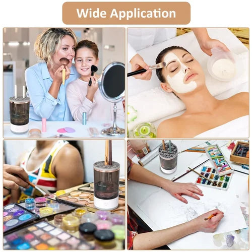 Image of Portable USB Electric Makeup Brush Cleaner Machine
